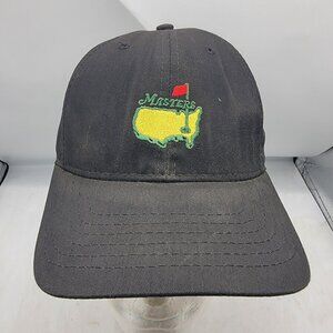 Masters American Needle Black Golf Hat Made In USA